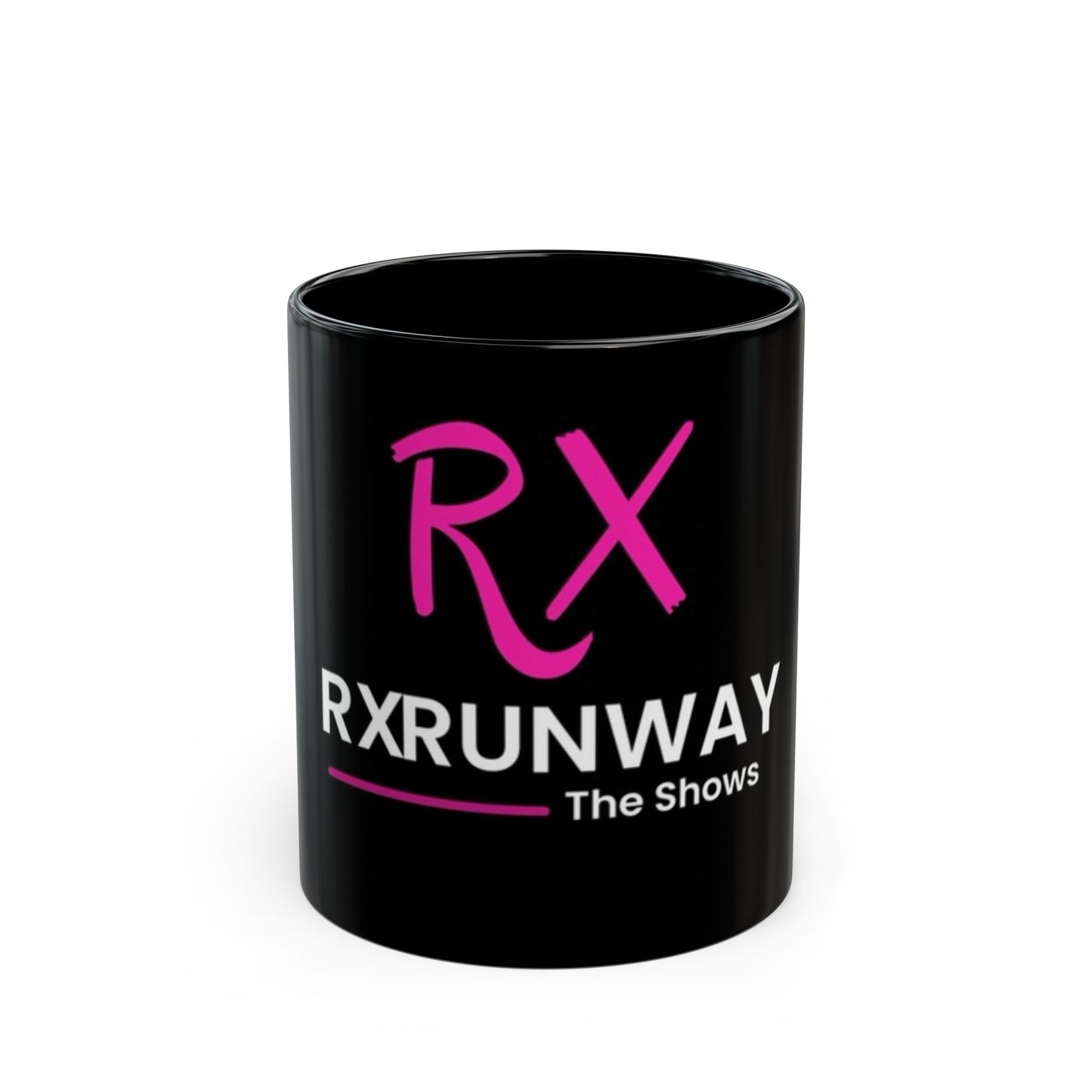 RxRunway Black Mug