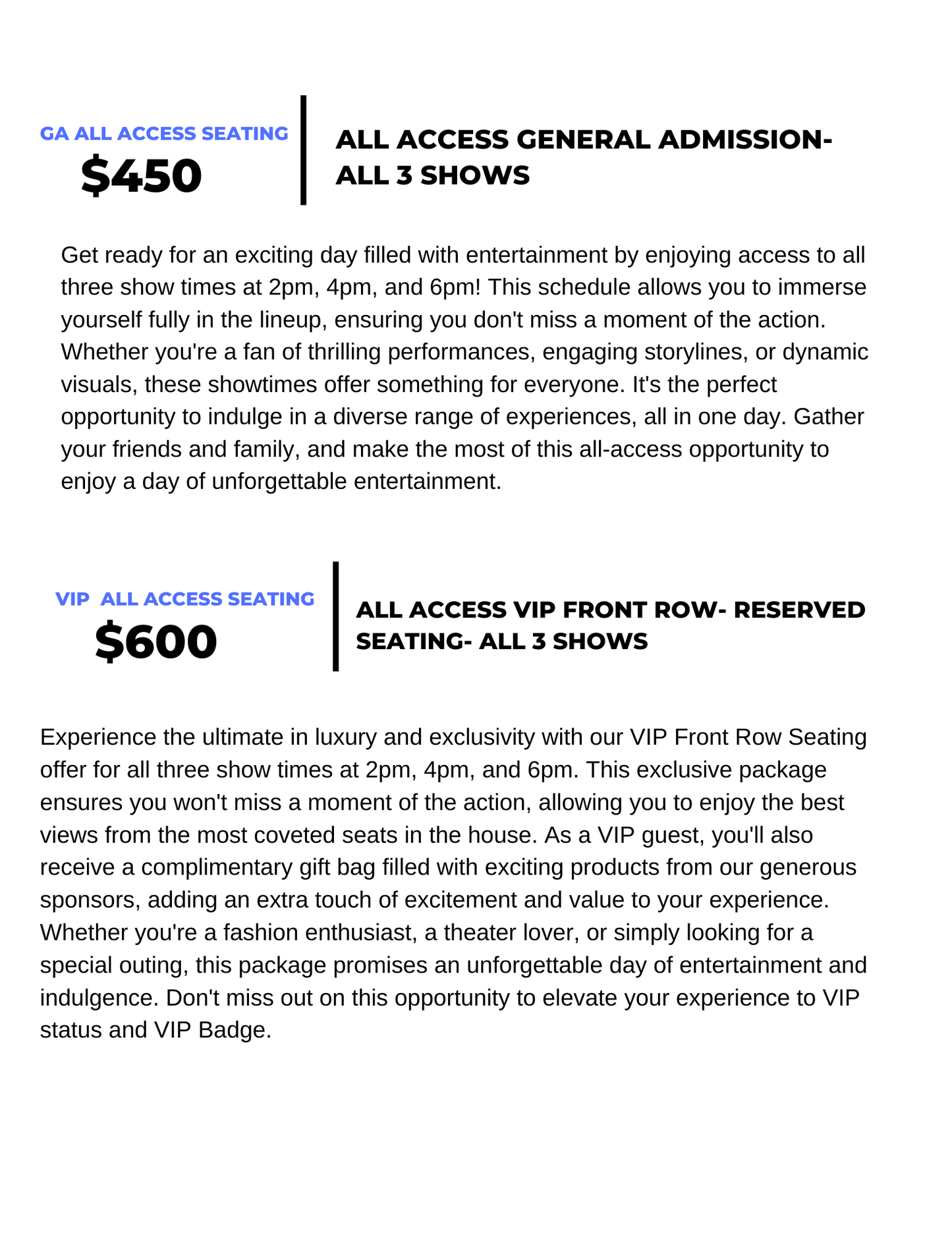 RxRunway: New York Show Tickets 02/06/26