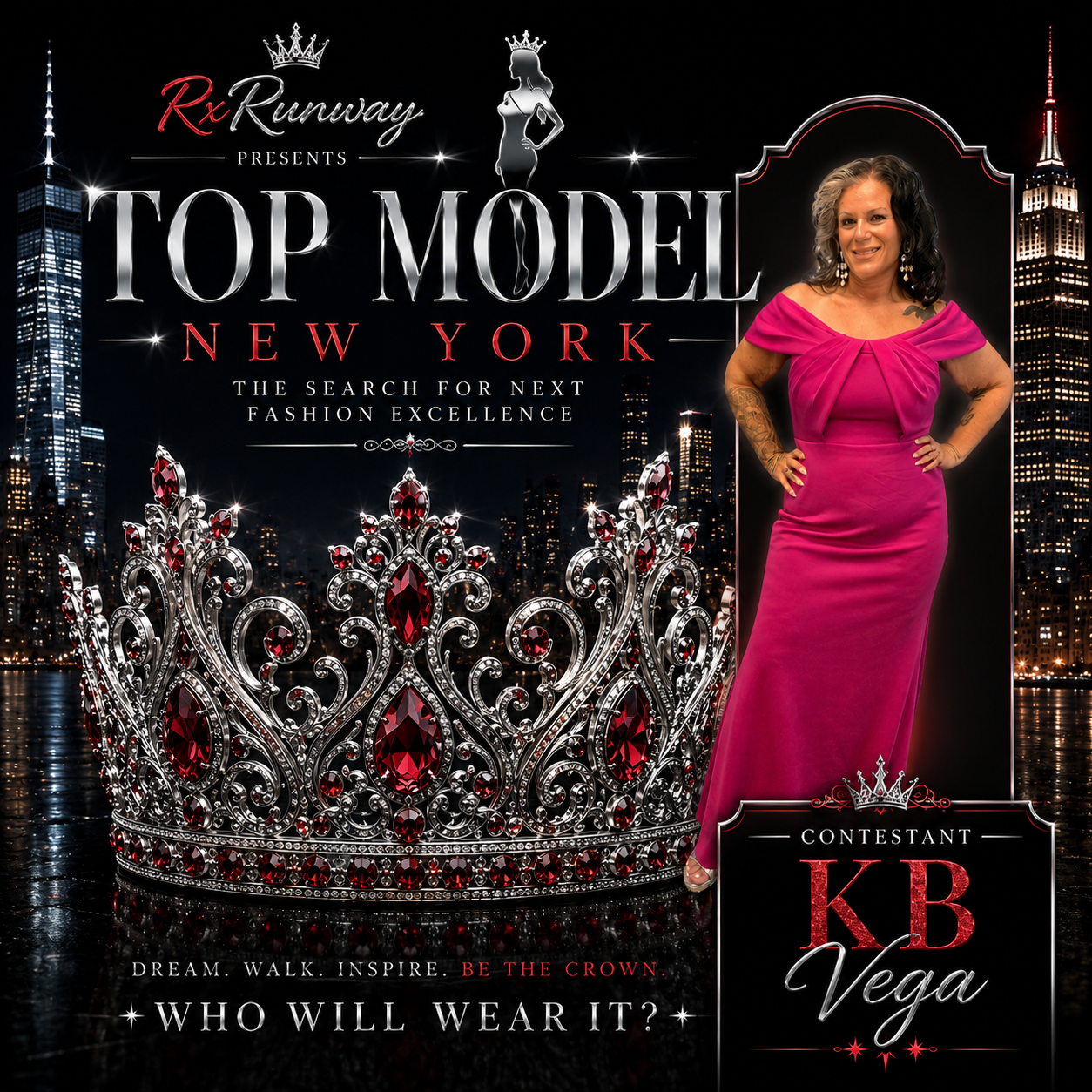 Top Model New York Virtual Voting 2026: KB Vega