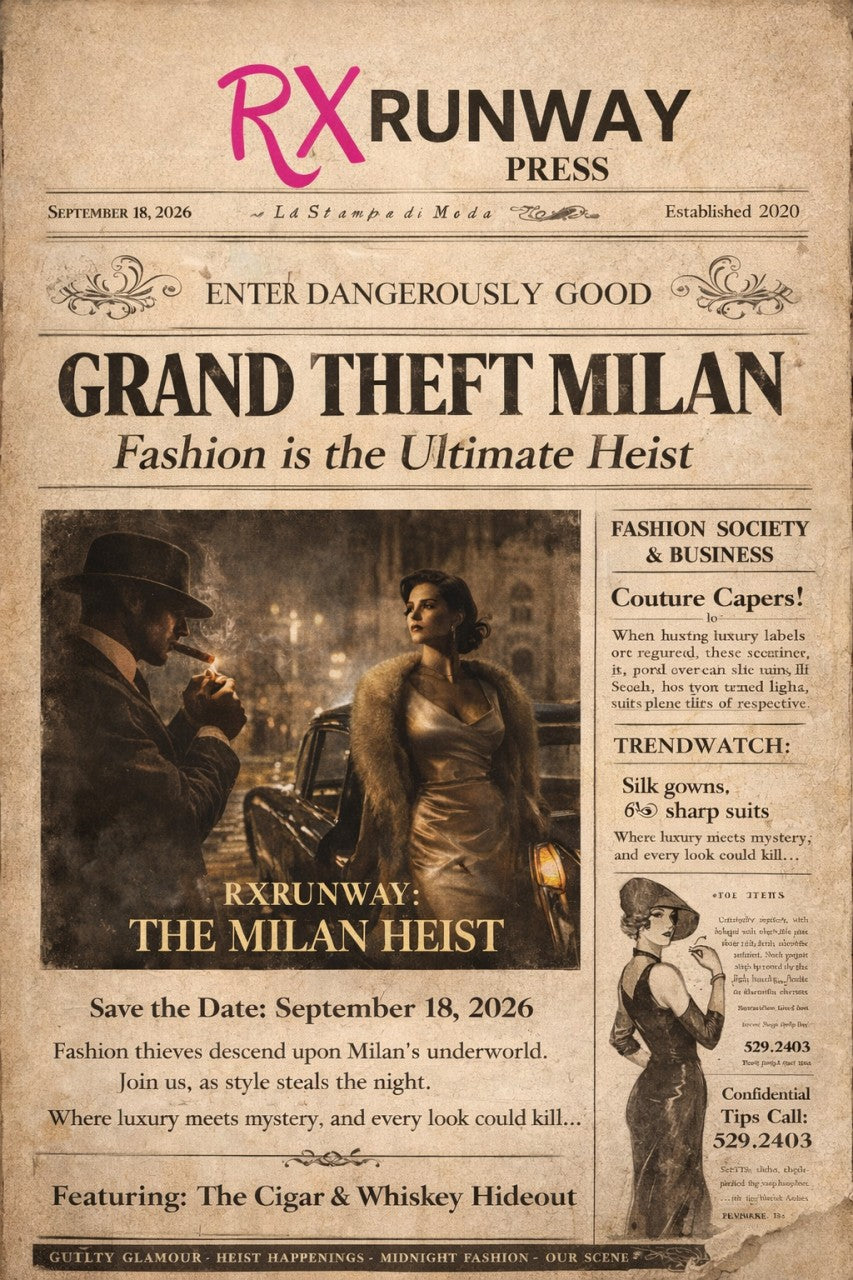 Milan Fashion Week 09/18/26 Whiskey Lounge 5pm