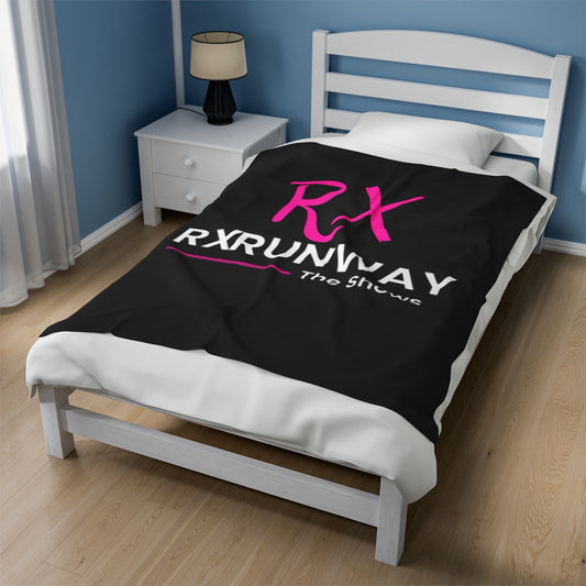 RxRunway Velveteen Plush Blanket