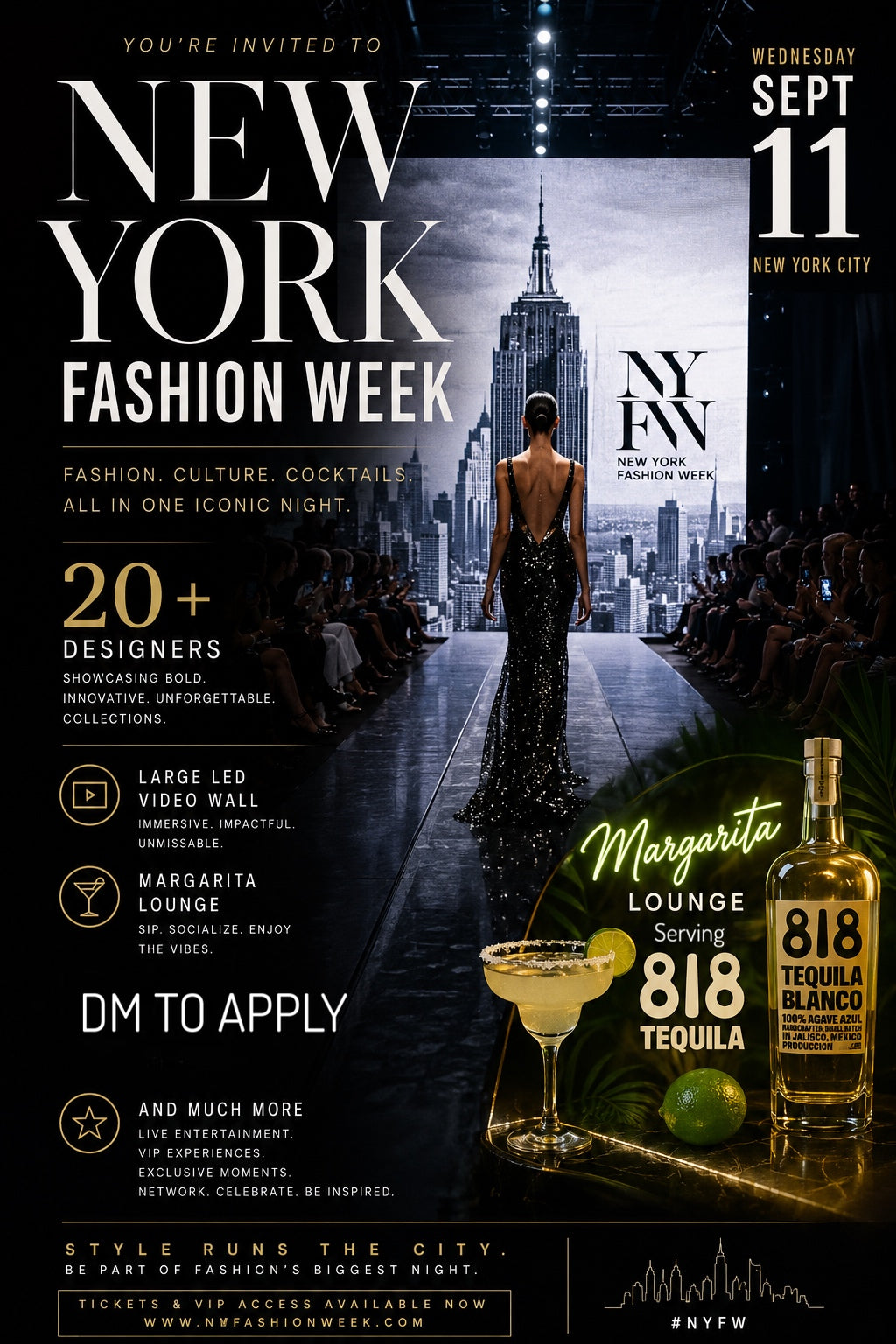 New York Fashion Week Tickets 09/11/26