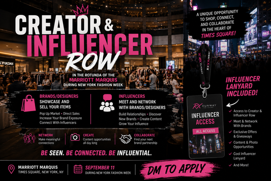 Creator Row Access: For Brands, Businesses and Designers 09/11/26