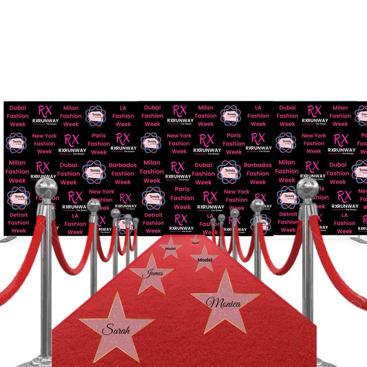 RxRunway Model Walk Of Fame Star for NYFW September 2025