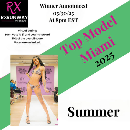 Top Model Miami Virtual Voting 2025- Summer