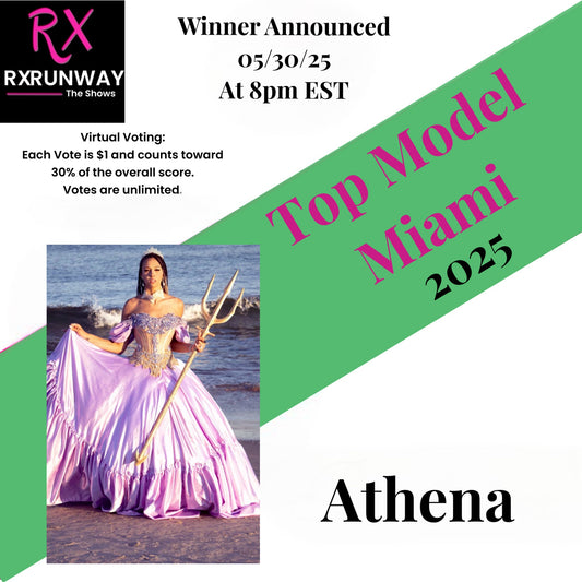 Top Model Miami Virtual Voting 2025- Athena