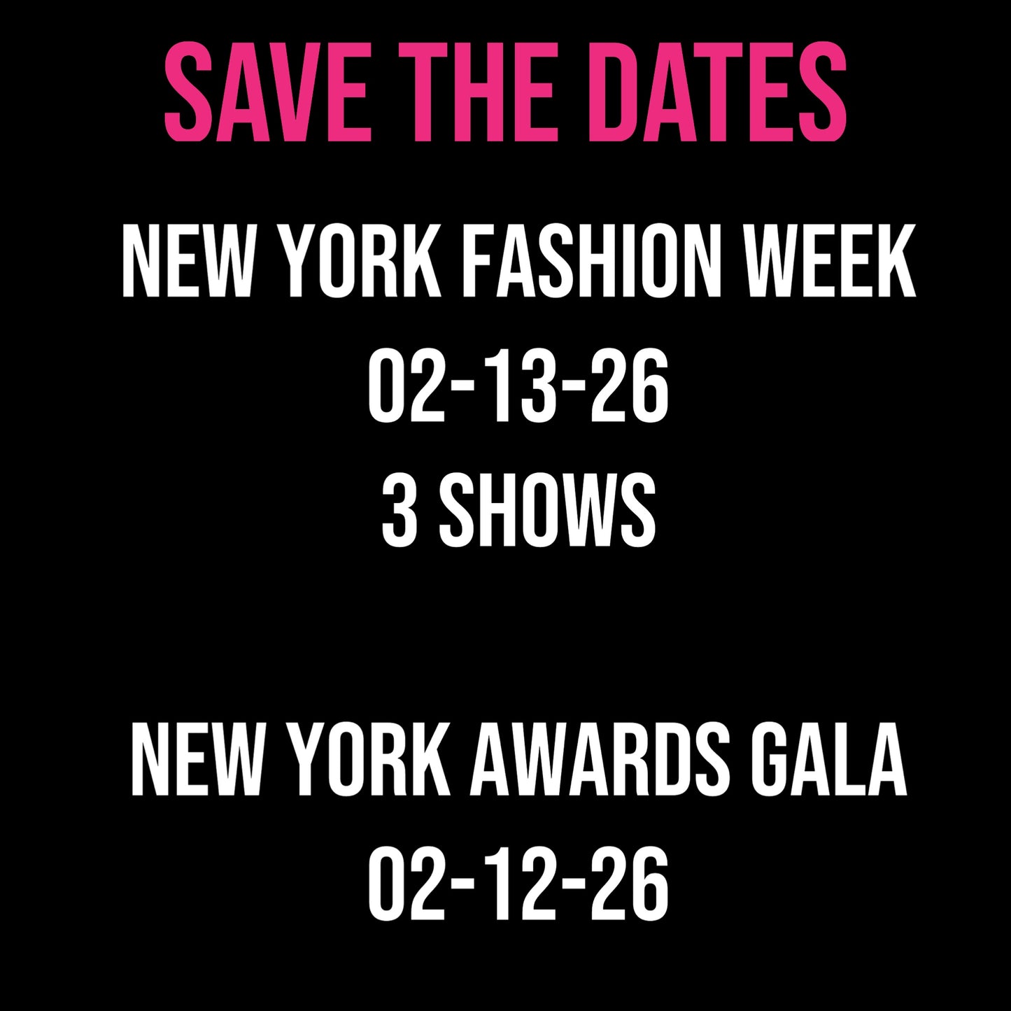 RxRunway: New York Show Tickets 02/13/26